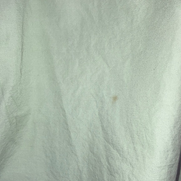 Calvin Klein light green cotton button up shirt - Picture 8 of 9